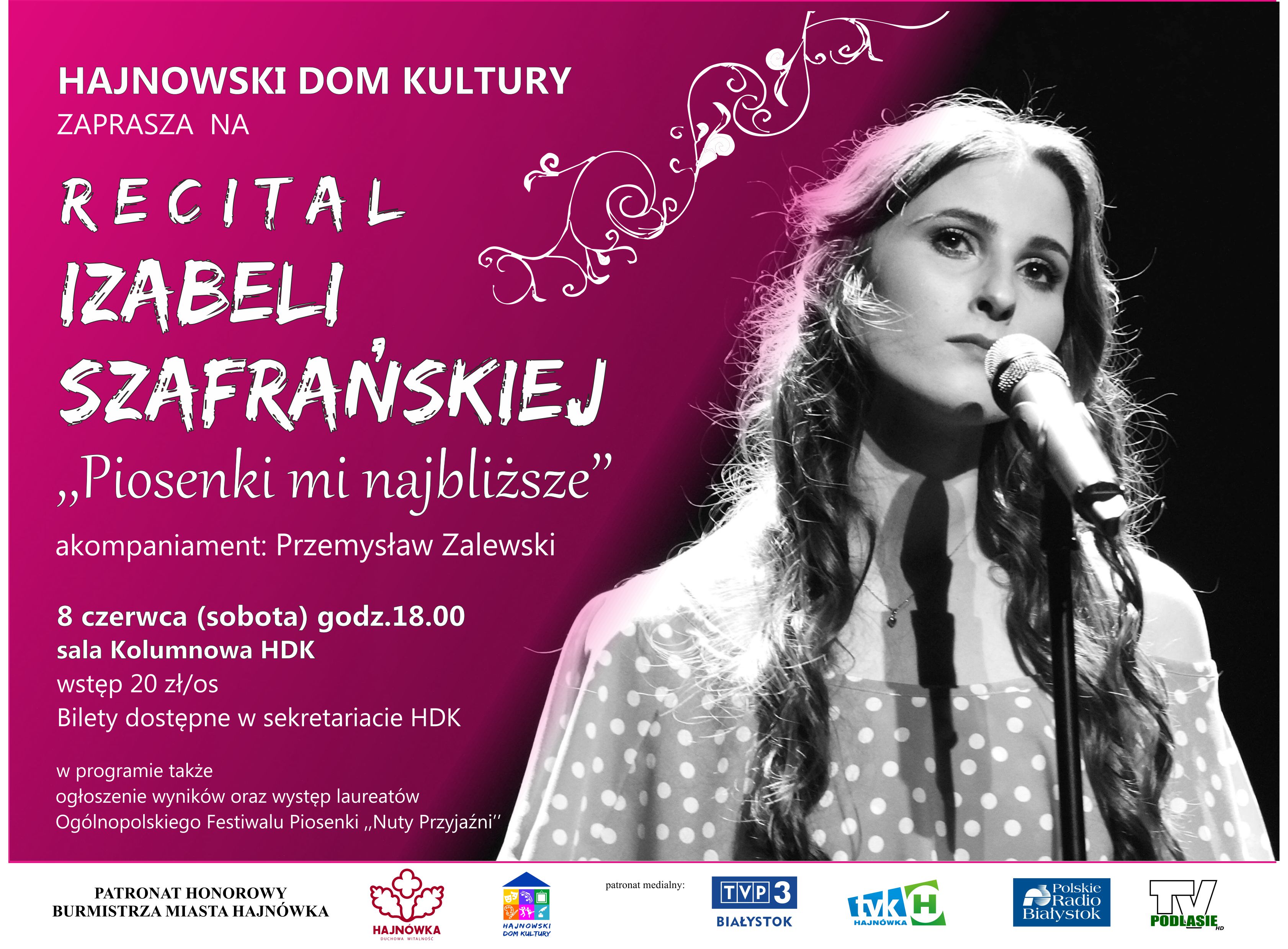 Izabela szafrańska recital kolor