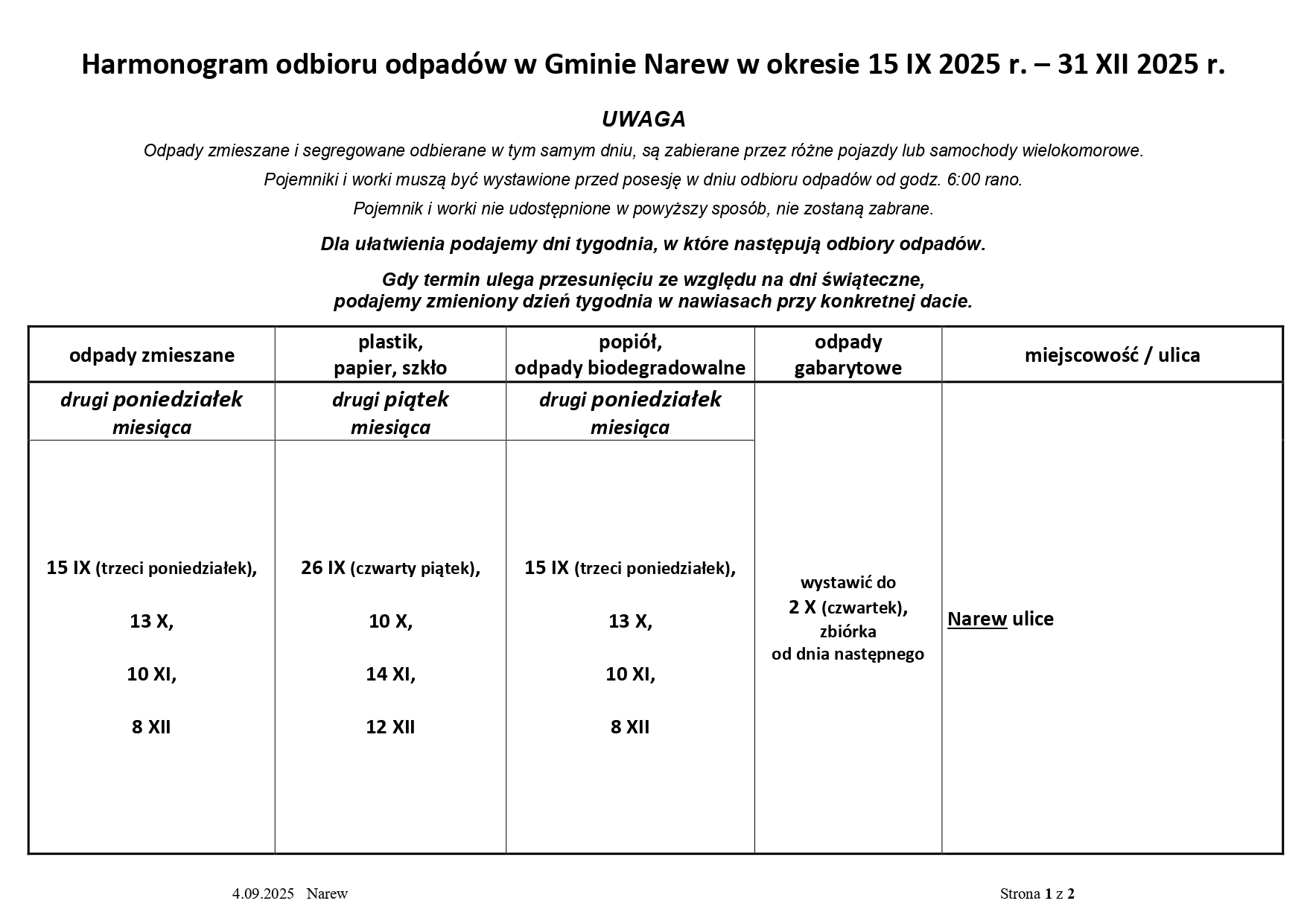 2025 09 04 Narew obowiązuje od 15.09.2025 pn2 page 0001