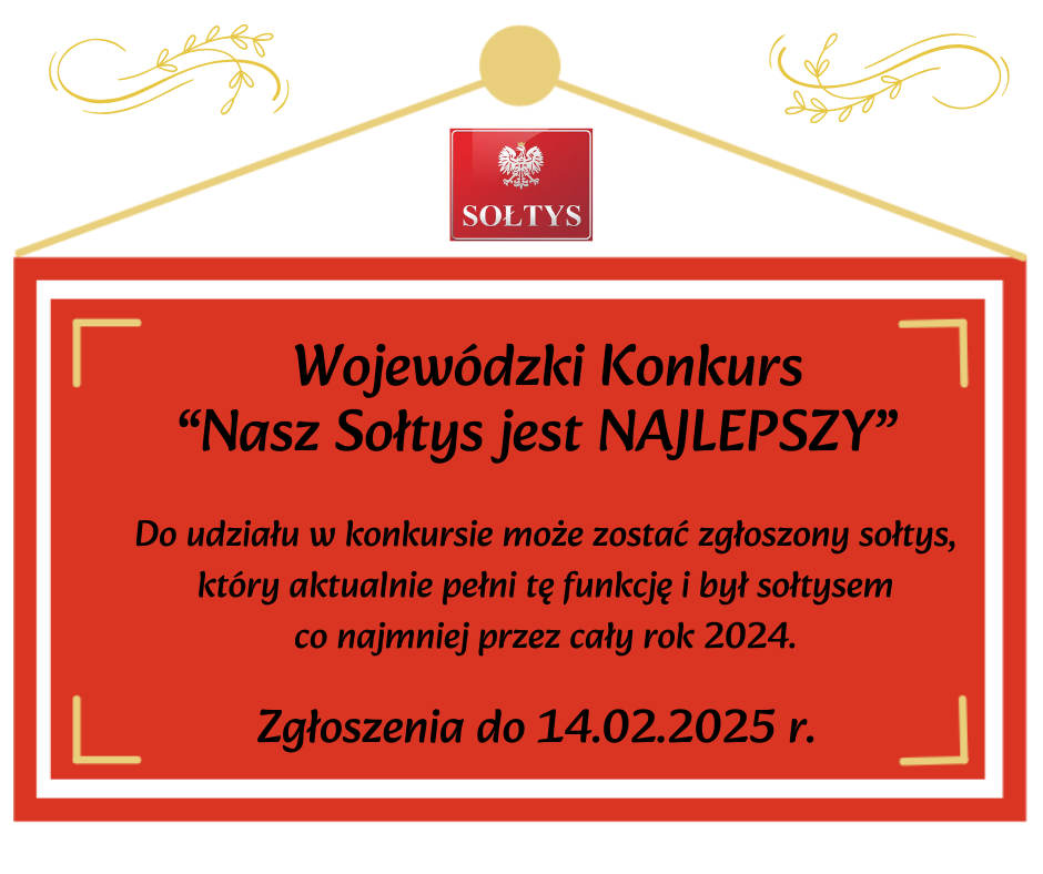 KONKURS Nasz Sołtys jest NAJLEPSZY 1