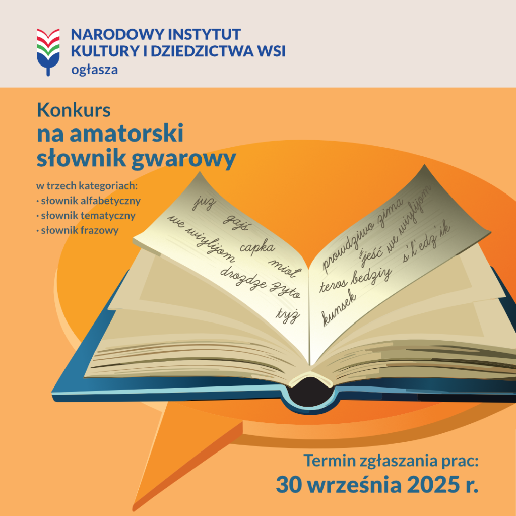 Konkurs słownik gwary