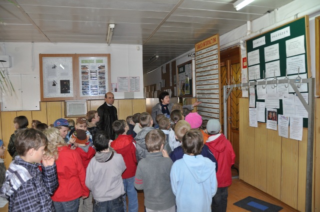 Wizyta uczniów w urzędzie gminy