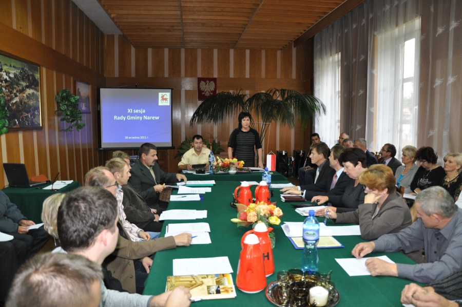 XI sesja Rady Gminy Narew