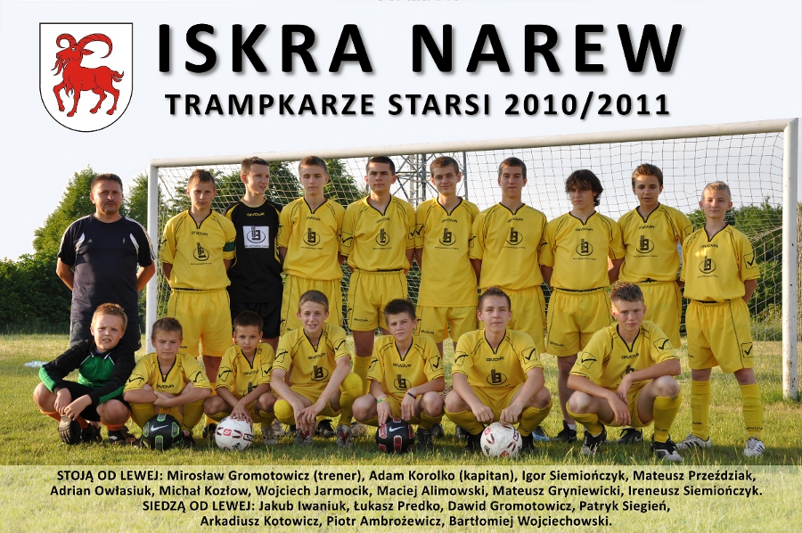 Sukces trampkarzy Iskry Narew