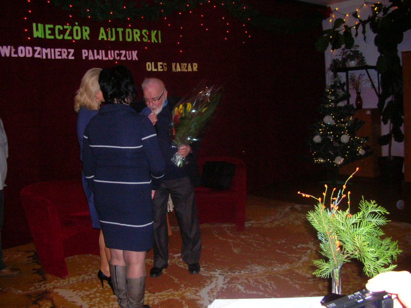 Wieczór autorski prof. Pawluczuka