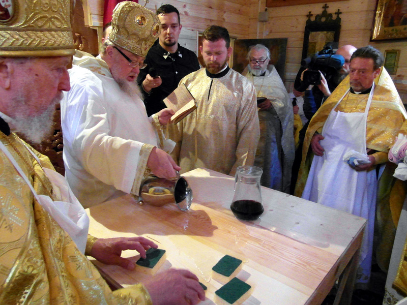 Poświęcenie kaplicy w Koźlikach