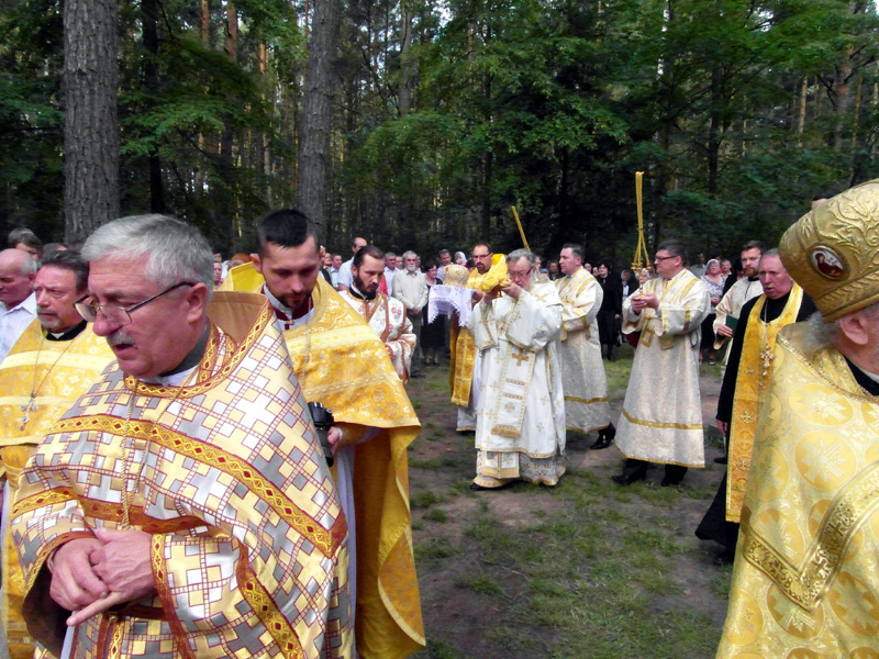 Poświęcenie kaplicy w Koźlikach