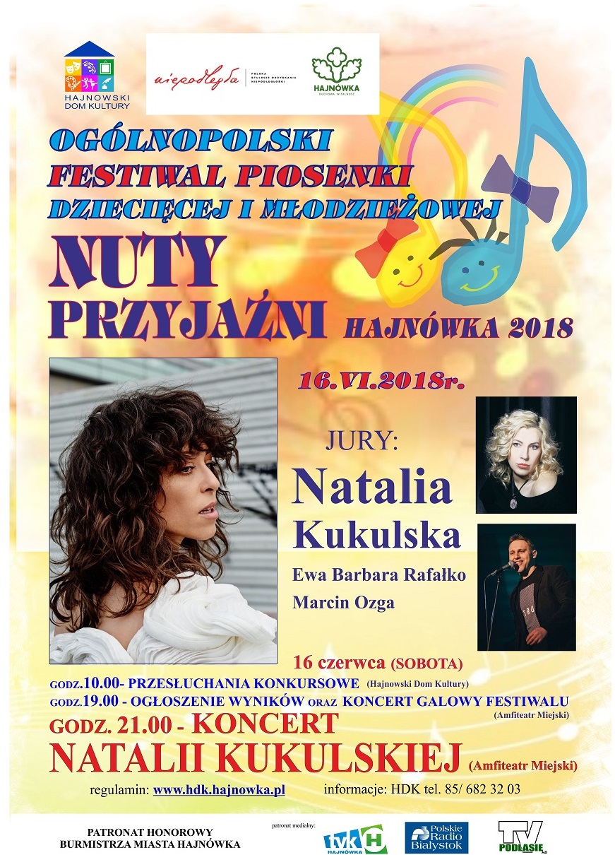 plakat nuty przyj